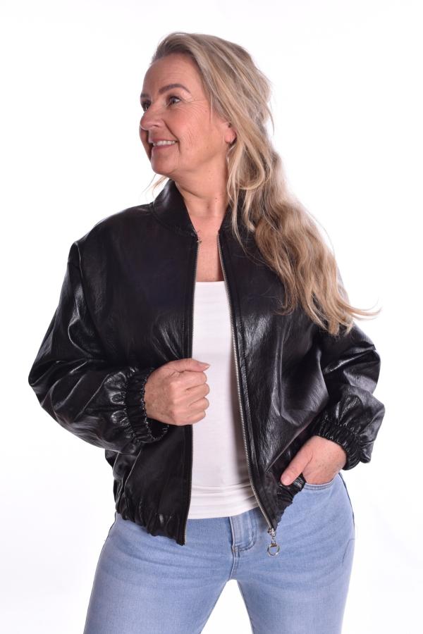 Leatherlook Bomber