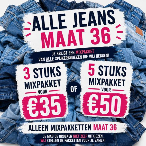 5-Pack Jeans Mix