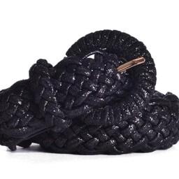 Gevlochten stretch riem