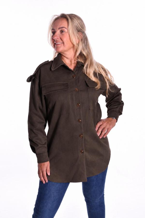Suedine Blouse Vera