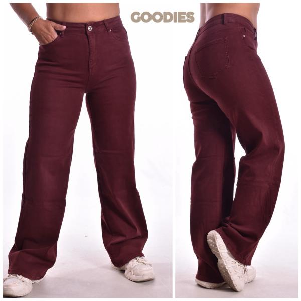 Goodies Wide Leg Bordeaux
